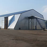 Шатрові зерносховища-ангари