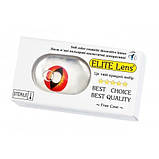 Кэт Рэд – Червоні Кольорові Контактні Лінзи від ELITE Lens® | Лінзи для краси ( Нульовки ) | Крейзі/Косплей, фото 3