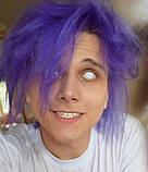 Білі Сліпі Кольорові Контактні Лінзи Бельмо| Лінзи для краси ( Нульовки ) | Крейзі/Косплей/Хелловін| Для світлих – чорних очей, фото 3