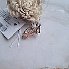 Х-подібний Набір з золотом і маленькими цирконами Лазур, фото 4