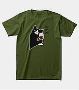 Футболка з прикольним принтом "FUCK THAT SHIT", фото 4