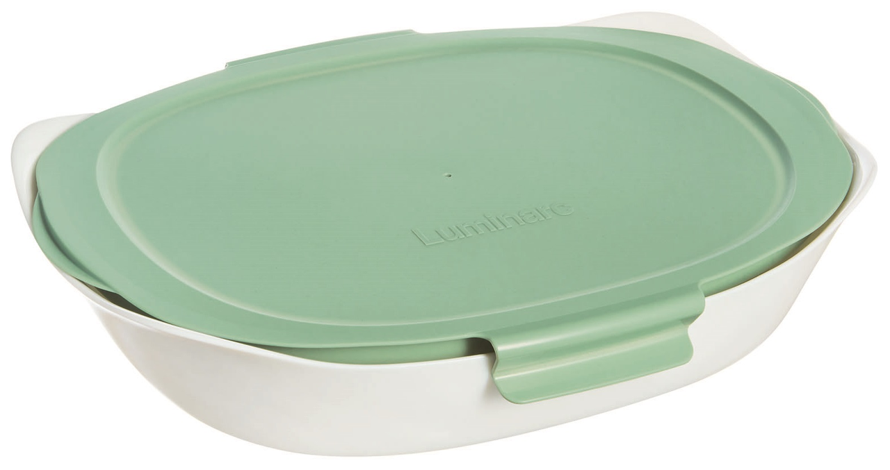 Блюдо жаростійке прямокутне Luminarc Smart Cuisine з кришкою 34*25 см (V5944)