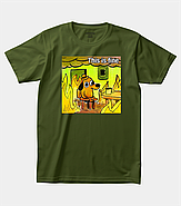 Футболка з принтом із коміксу Gunshow "This is fine", фото 3