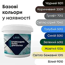 Епоксидна фарба для плитки 1 кг білий, фото 4