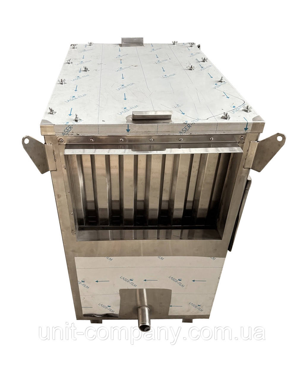 Гідрофільтр GFL-5, іскрогасник, зонт-гідрофільтр, зонт витяжний, гідрофільтр для печей-гриль, фото 1