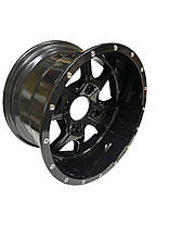 Диски легкосплавные черные для квадроцикла 12*7.0 разболтовка  4*110mm ET10, фото 3