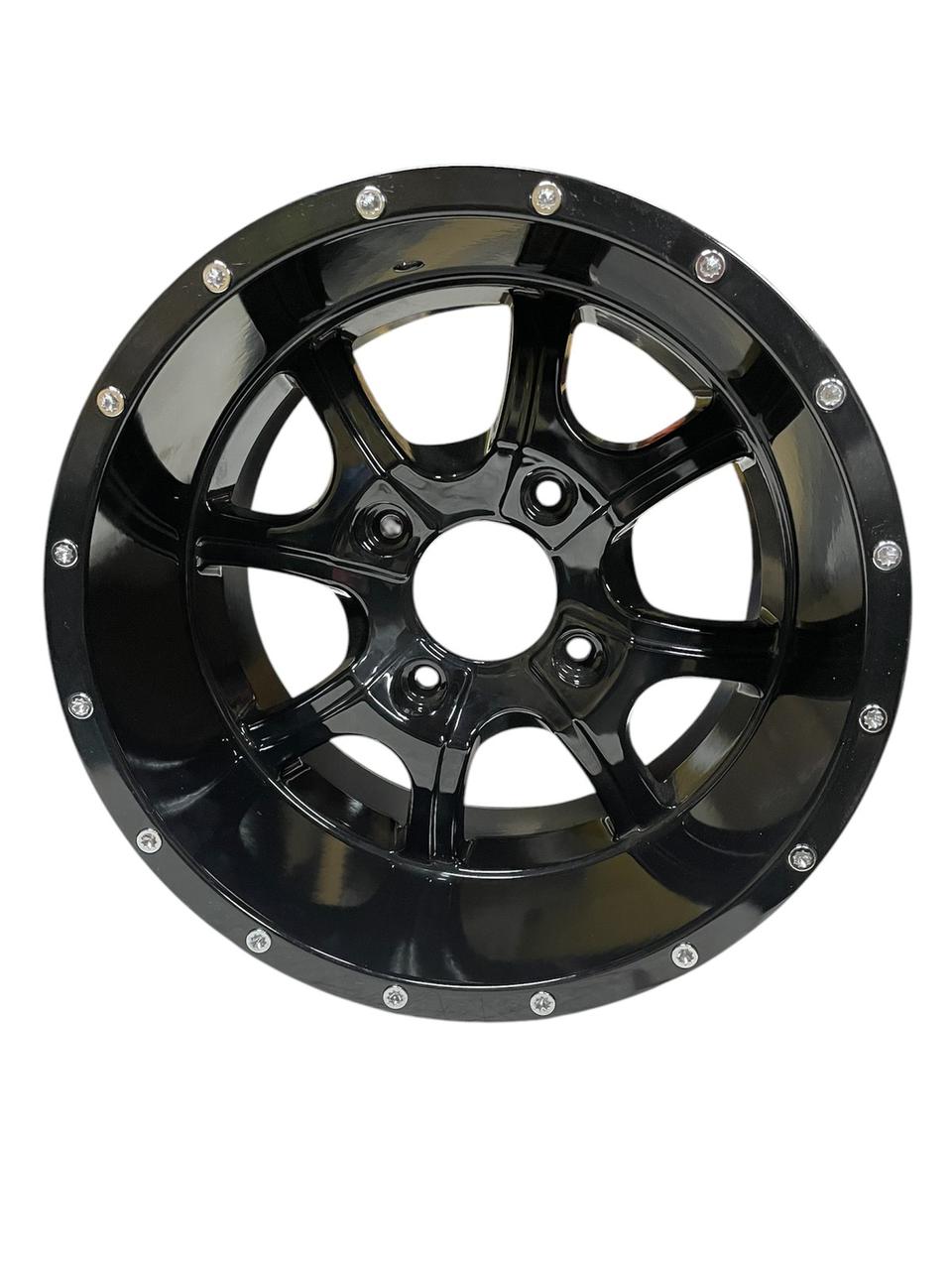 Диски легкосплавные черные для квадроцикла 12*7.0 разболтовка  4*110mm ET10