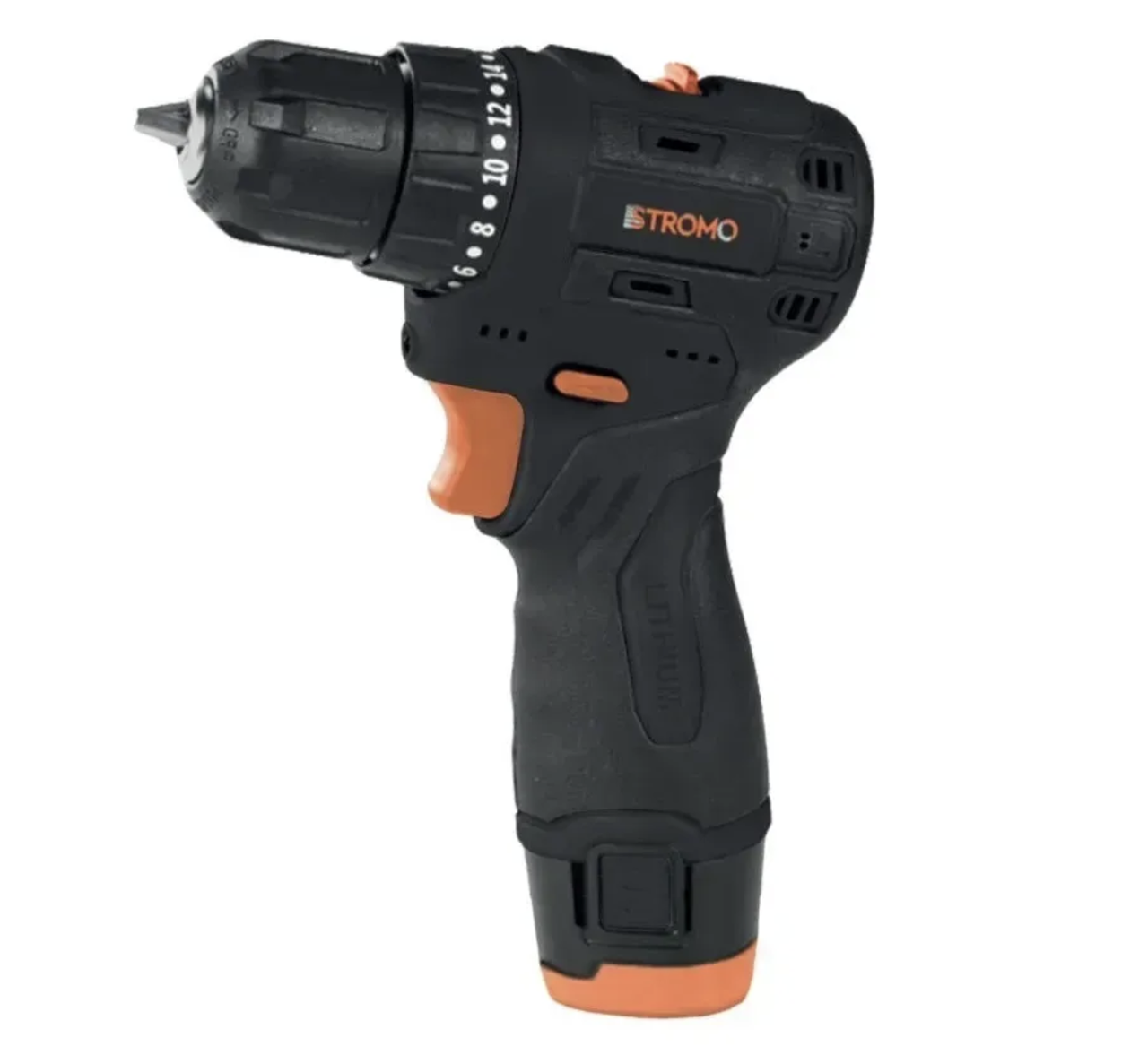 Шурупокрут акумуляторний STROMO SA-12LI (1 AKБ+набір), фото 1