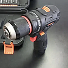 Шурупокрут акумуляторний STROMO SA-12LI (1 AKБ+набір), фото 3