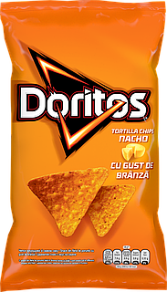 Чіпси начо Doritos зі смаком сиру 90 г