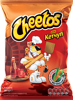 Кукурудзяні палички Cheetos зі смаком кетчупа 50 г