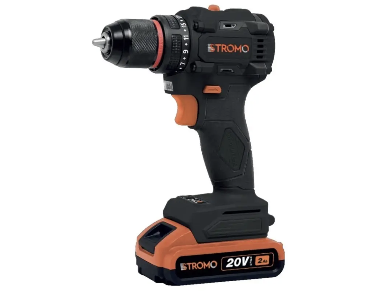 Шурупокрут акумуляторний STROMO SA-18LI (1 AKБ), фото 1