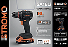 Шурупокрут акумуляторний STROMO SA-18LI (1 AKБ), фото 2