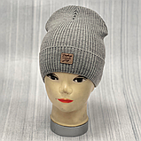 М 89014. Шапка з флісом для хлопчика, підлітка "I CHOOSE JOY", різні кольори, 4-15 років, фото 4