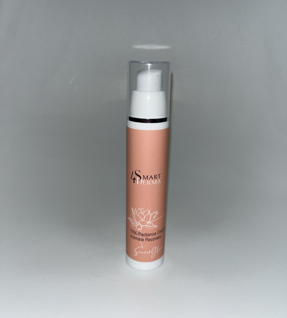 Smart4Derma Secret glow Intimate recovery radiance cream Освітлюючий крем для інтимних зон, 50 мл