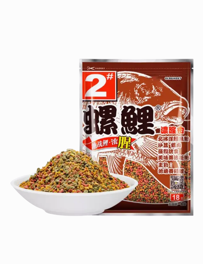 Тісто Старий Привид "Молюски для карпів №2" 340 г прикормка Херабуна