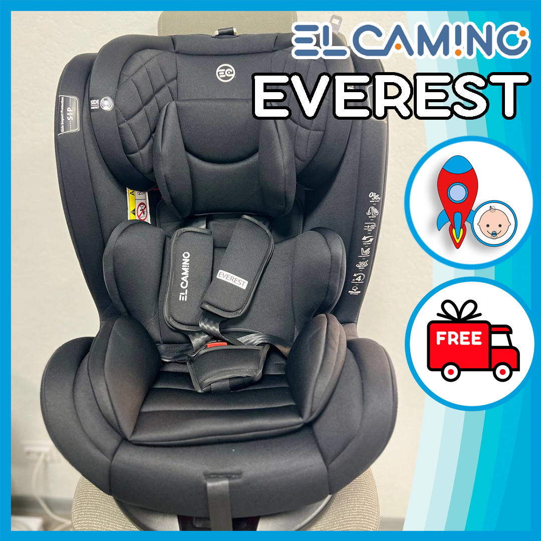 Універсальне поворотне дитяче автокрісло El Camino ME 1114 EVEREST від народження до 12 років, фото 1