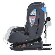 Автокрісло El Camino EVEREST ME 1114 0–36 кг з поворотом 360°, ISOFIX + Top Tether, 4 нахили та 5‑точкові ремені, фото 5