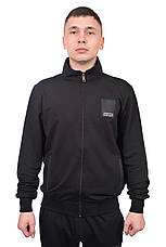Костюм спортивний чоловічий Armani 25-1226 чорний, фото 3