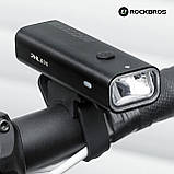Потужна велофара ROCKBROS RHL-800 (800LM, 3000mAh, USB-C, IPX6, 5 Mode), фото 6