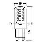 Світлодіодна лампа OSRAM LED PIN40 Capsule 3,8W 470Lm 4000K 230V G9 Прозорий (4058075432420), фото 5