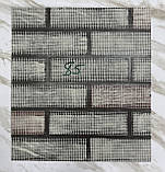 Фасадні термопанелі під цеглу із захисною плівкою, гнучкий клінкер.Колір 85, фото 3