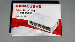 Мережевий комутатор Mercusys MS105 (5 портів)