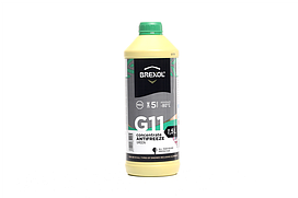 Антифриз (BREXOL) GREEN CONCENTRATE G11 (-80C) 1,5L antf-029