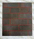 Фасадні термопанелі під цеглу із захисною плівкою, гнучкий клінкер.Колір 96, фото 2