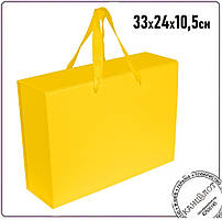 Коробка подарункова Case, 33 х 24 х 10,5 см, жовтий (1901-02)