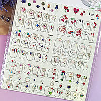 Наклейка для нігтів Сет 14