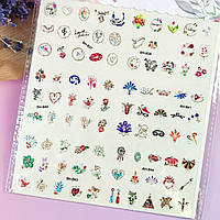 Наклейка для нігтів Сет 06