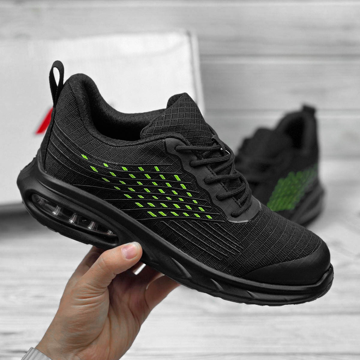 Кросівки чоловічі робочі, захисні ударостійкі з металевим носком, спецвзуття для працівників, польша, фото 1