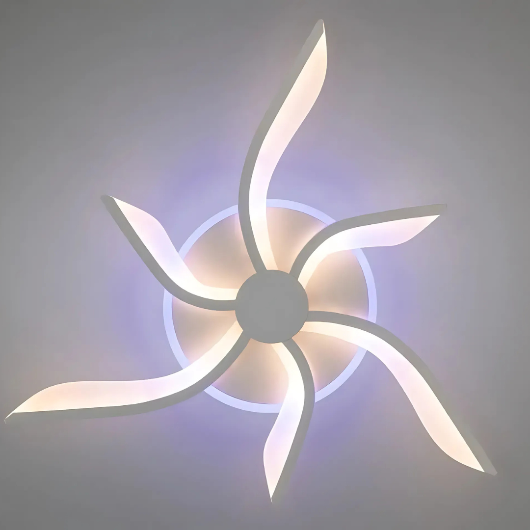 Люстра Лед з підсвічуванням Diasha 55W до 12 м² колір Білий 2480/3+3WH 3col dim, фото 1