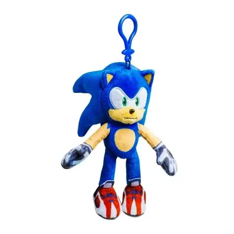 М'яка іграшка-брелок Sonic Їжачок 20 см, колір синій, фото 1