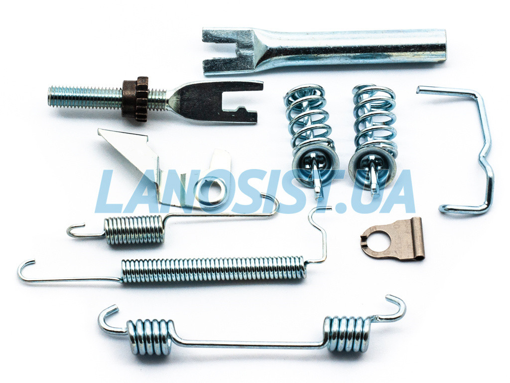 Ремкомплект задніх колодок Ланос Сенс Нексія Rider (правий) 96395382