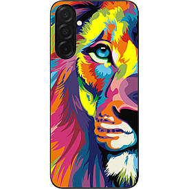 Бампер силіконовий Case для Samsung Galaxy A26 5G з малюнком Яскравий лев