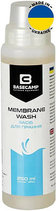 Рідкий засіб для прання мембранного одягу BaseCamp Membrane Wash 250 мл | Goretex, Sympatex, Schoeller, Laytec та ін., фото 1