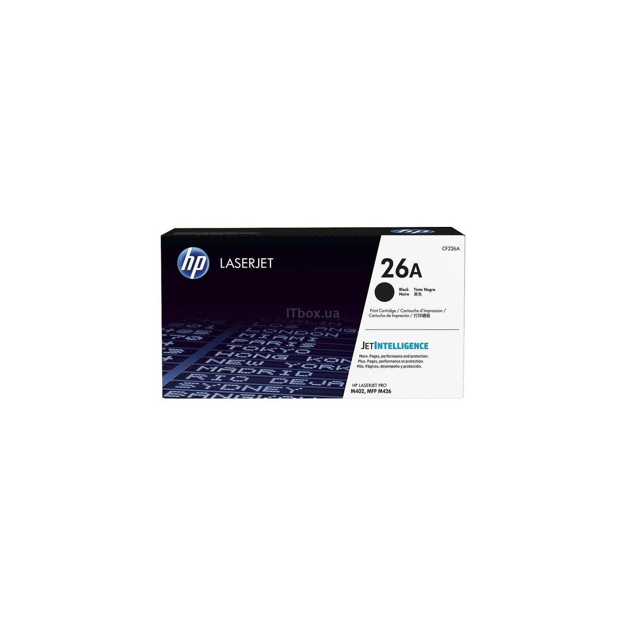 Картридж HP LJ 26A Black (Pro M402n/M426dw) (CF226A)