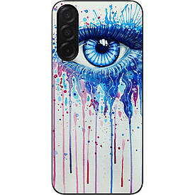 Силіконовий чохол Case для Samsung Galaxy A36 5G з картинкою очей