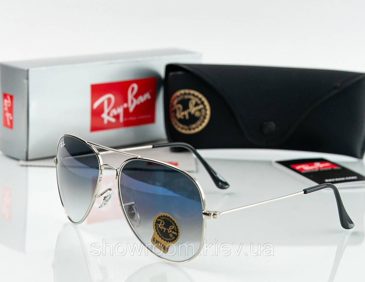 Чоловічі сонцезахисні окуляри Rb aviator (2915)