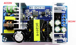 Импульсный Блок питания, AC-DC преобразователь 220-24V 9А 220W