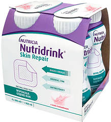 Nutridrink Skin Repair Strawberry flavour ентеральне харчування 4*200 (Нутрідрінк)
