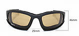 Чоловічі тактичні поляризовані сонцезахисні окуляри Bulletproof Daisy X7, фото 3