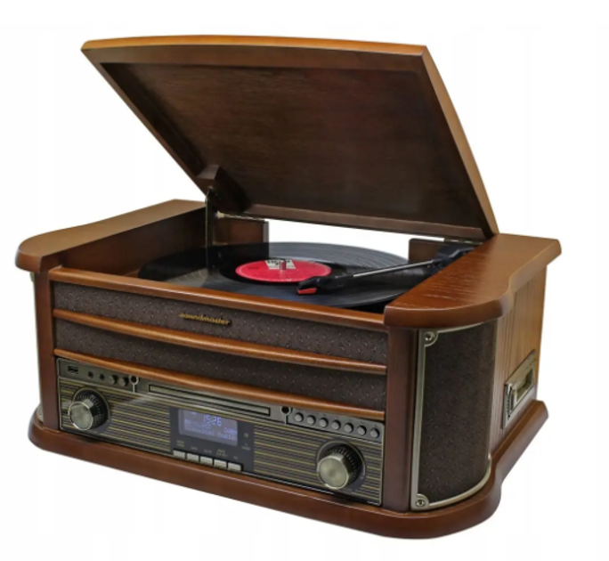 Уцінка Музичний центр Вініловий програвач Soundmaster NR545 DAB, Німеччина