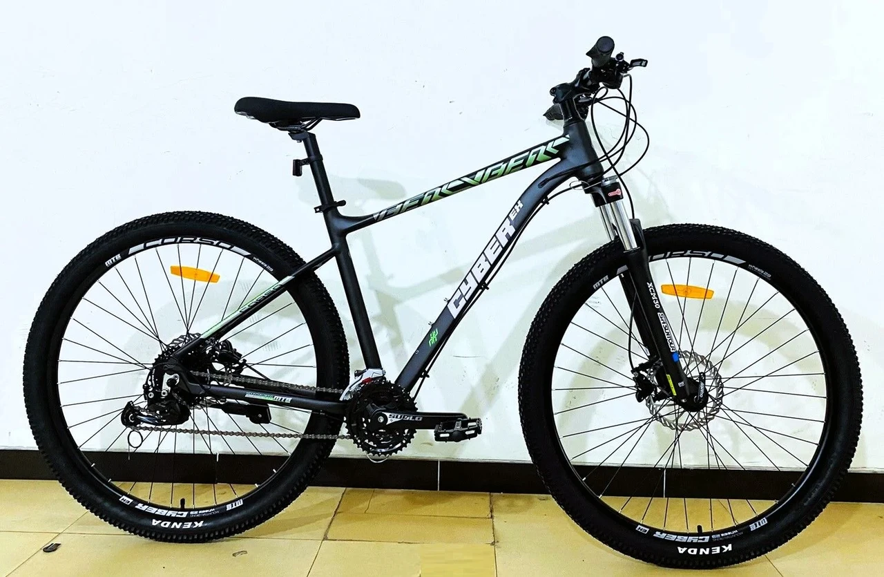Велосипед гірський спортивний 29" Corso Cyber CB-29657 чорний на зріст 180-190 см