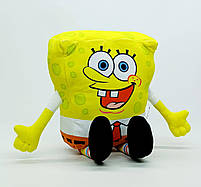 Набір м'яких іграшок «Спанч Боб, Сенді та Патрік» (3 шт) - плюшеві герої улюбленого мультфільму, фото 3