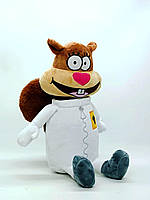 Набір м'яких іграшок «Спанч Боб, Сенді та Патрік» (3 шт) - плюшеві герої улюбленого мультфільму, фото 7