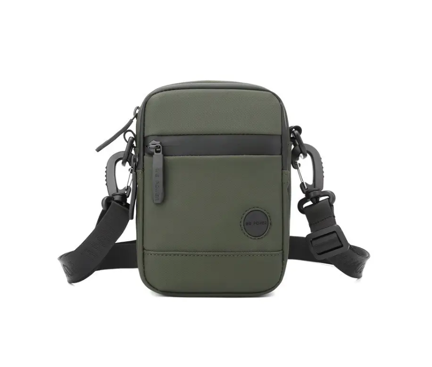 Сумка чоловіча через плече маленька хакі 182В, фото 1