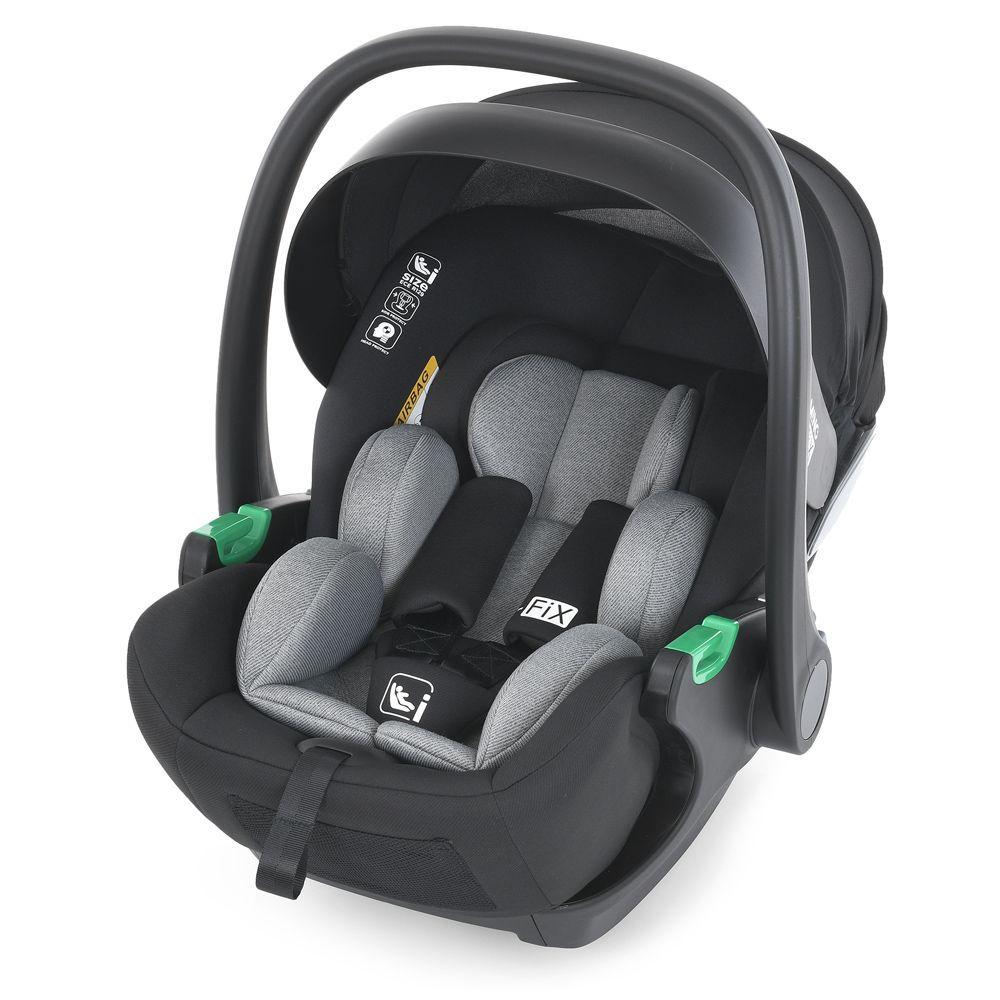 Дитяче автокрісло El Camino i-FIX ME 1110 0–13 кг, без ISOFIX — i-Size, 8‑позиційний підголівник і 3‑точкові ремені, фото 1